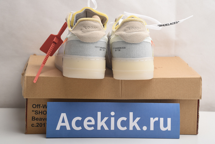 NIKE AIR FORCE 1 LOW Off-White All White AO4606-100