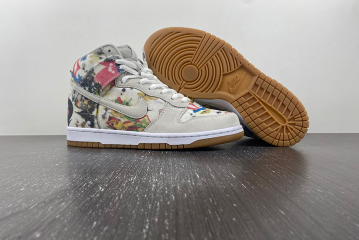 S*p x nike sb dunk high rammellzee fd8779-100