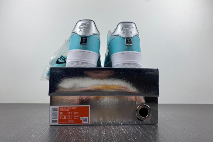 T*f*ny & co. x nike air force 1 low silver dz1382-003
