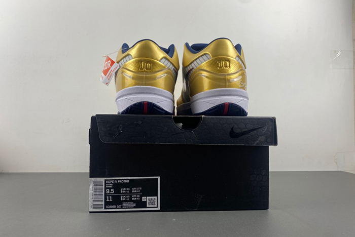 Nike Kobe4 GOLD Medal CQ3869-107