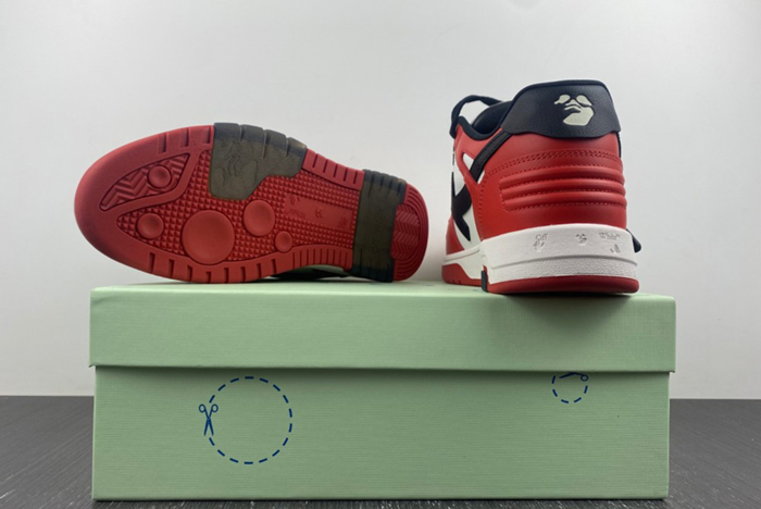 OFF-WHITE Out Of Office BLACK RED